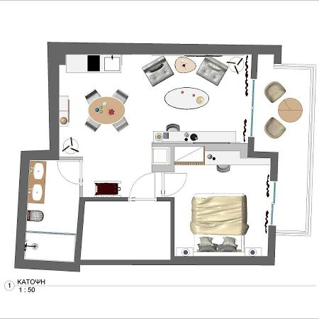 Апартаменты Sonia Center II Херсониссос Экстерьер фото