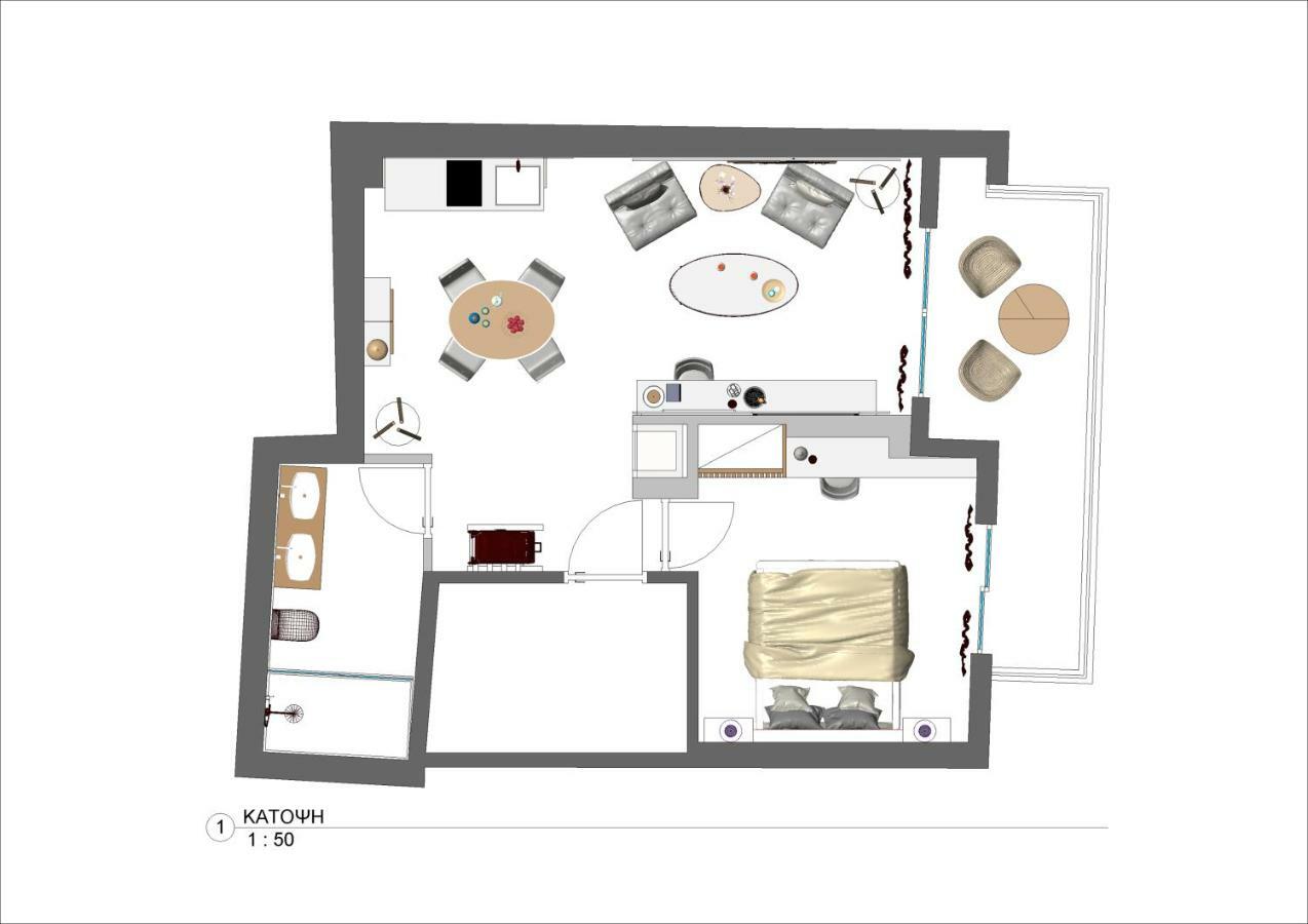 Апартаменты Sonia Center II Херсониссос Экстерьер фото